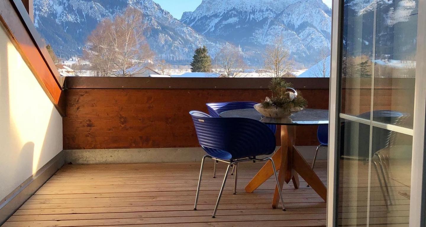 Alpenglueck De Luxe Ferienwohnung Am Forggensee 슈방가우 외부 사진